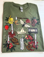 Load image into Gallery viewer, Horror Movies Tee