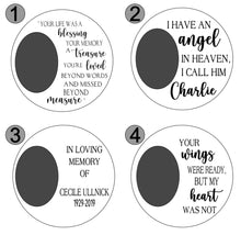 Load image into Gallery viewer, Memorial Ornament w/ Wings