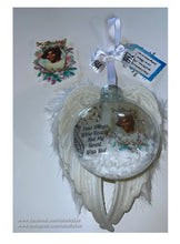 Load image into Gallery viewer, Memorial Ornament w/ Wings