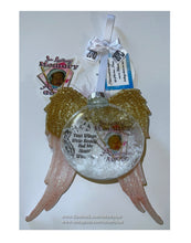 Load image into Gallery viewer, Memorial Ornament w/ Wings
