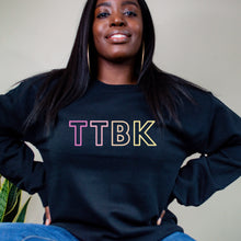 Load image into Gallery viewer, TTBK Block Letter Crewneck