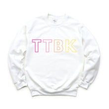 Load image into Gallery viewer, TTBK Block Letter Crewneck