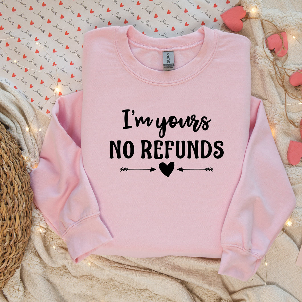 No Refunds