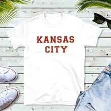 Load image into Gallery viewer, Kansas City Faux Glitter Tee (Unisex)
