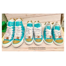 Load image into Gallery viewer, Custom Glitter Shoes (Children)
