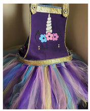 Load image into Gallery viewer, Overall Tutu Dress
