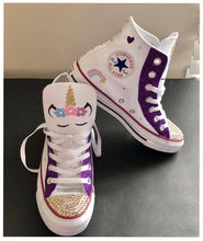 Load image into Gallery viewer, Custom Glitter Shoes (Children)
