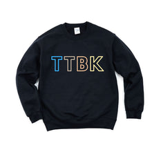 Load image into Gallery viewer, TTBK Block Letter Crewneck
